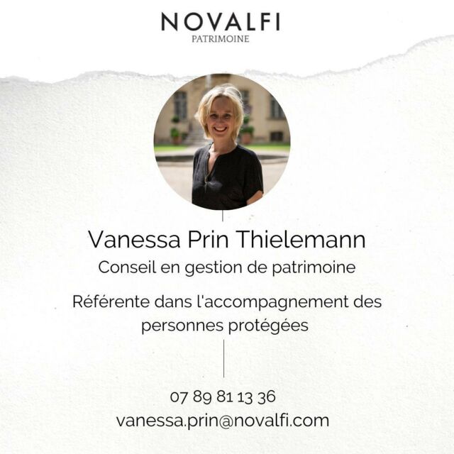 🔎La protection des personnes vulnérables. 

📍Perte d’autonomie à la suite d’un dommage corporel, handicap, dépendance liée au vieillissement sont autant de situations sur lesquelles nous pouvons intervenir.

👩🏼‍💼Vanessa, notre spécialiste et référente vous accompagne tout au long de vos démarches.

#conseil#gestiondepatrimoine#cgp#majeurprotégé#personnesvulnérables#gestionmajeurs#accompagnement#paca#lyon#aix#conseilsurmesure#aides#novalfi#immobilier#droitpatrimonial#fiscalité